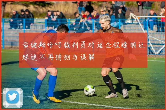 黄健翔呼吁裁判员对话全程透明让球迷不再猜测与误解